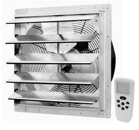 Ilg8sf18vc Iliving 18 Inch Shutter Exhaust Fan With Wireless Smart Remote Controlled Thermostat And
