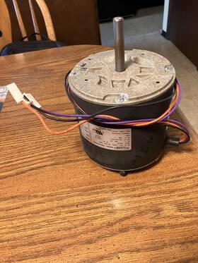 Yks-235-8-62l Interlink 100483-46 Condenser Fan Motor 1/4hp 825rpm 208/230v Ccw
