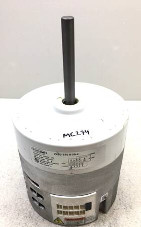 Zksd-375-8-50-4 Interlink 104944-25 Programmable Blower Motor 208-230vac 1/2hp Used #mc274