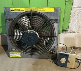 Vft141-130 J & D Manufacturing J&d 16 Inch Exhaust Fan 1050 Cfm Direct 1/12 Hp Tested