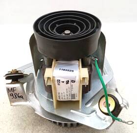 J238-112-11202 Jakel 1183526 Draft Inducer Blower Motor Used Tested #mf986a