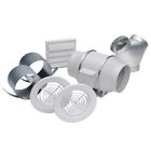 Kit-td150dv Soler Palau And Cfm Inch Dual Vent Exhaust Fan Kit