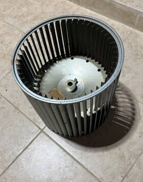 013322-03 Lau Blower Wheel Squirel Cage 10-5/8 Inch X 1/2 Cw Dd10-10a