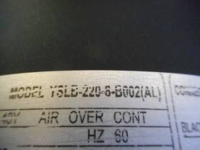 Yslb-220-8-b002 Lennox 100483-43 Al Interlink Condenser Fan Motor 230v