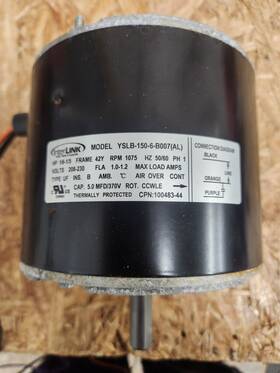 100483-44 Lennox Oem 1/6-1/5 Hp Condenser Fan Motor See Desc