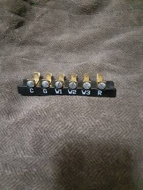 Cb30m-21 Lennox 18k71 6 Lug Terminal Block From Air Handler Model # Cb30m-21/26-1p