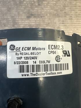 39l2901 Lennox Ecm 2.3 Cp04 1hp 120/240 V 8/22/2008 P/n