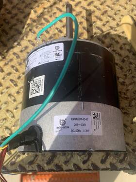 Kmsah014047 Lennox / Broad-ocean Ecm 104369-02 208-230 V 1/3 Hp 1050 Rpm