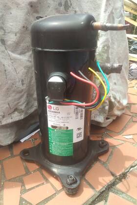 Abg039kac Lg Abg036kaa Ac Compressor Scroll R410a 208-230v 1-phase 39500 Btu Used #c96