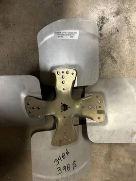 6-4413 Lochinvar 4 Blade Condenser Fan Steel Hvac Replacement Part 6-4413 Lochinvar 4 Blade Condenser Fan Steel Hvac Replacement Part