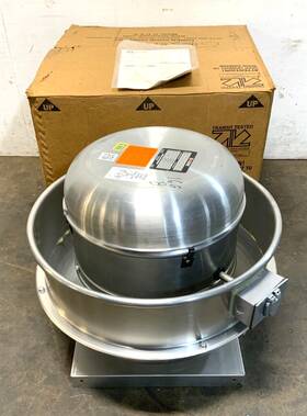 100-vcr Loren Cook 100 Vcr 100v3b Kitchen Restaurant Roof Mount Exhaust Fan Ventilator