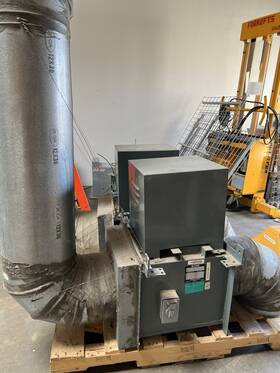90sqib Loren Cook 90 Sqi Inline Centrifugal Fan 800 Cfm 1ph 110v