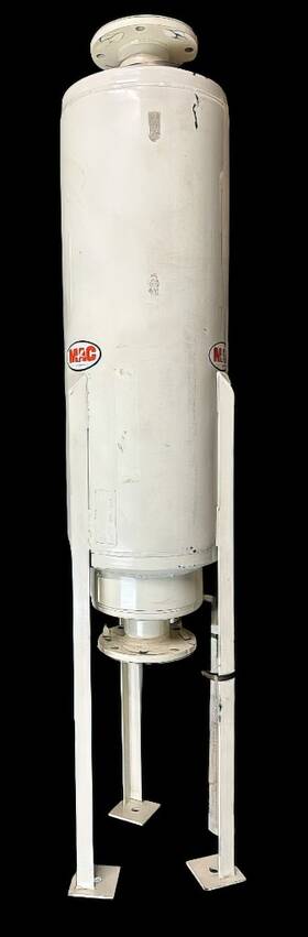 4-mb31 Maxim 4 Mb31 Combination Acoustically Packed Chamber Blower Silencer 12 Psig