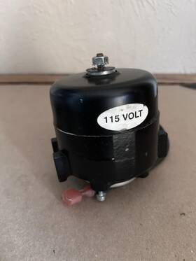B18ahemar1 Morrill Motors Motor 115 V 0.9a1550 Rpm Ssc 08216124 Black