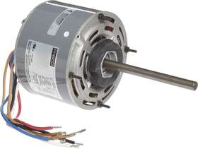 D725 Motors 5.6 Inch Frame Open Ventilated Permanent Split Capacitor Direct Drive Blower Mo