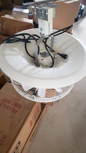 T6e40k1m81190 Multifan Vertical Recirculation Fan 16 Inch Blade Dia. 1 Phase