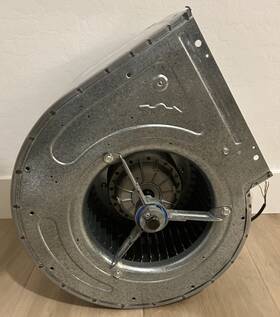 E6g3504b1f4p Nicotra Fm02032 Ddm 9/9 110-120v 420w 1600rpm 1-speed Blower Motor