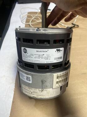 M055pwdbd-0447 Nidec Select Tech Ecm Ac Motor 1/2 Hp. And Module