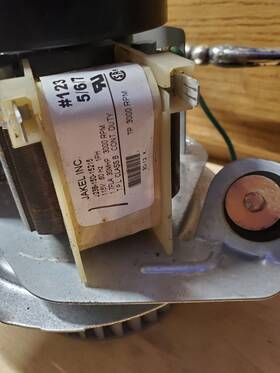 J238-150-15215 Nor Sure See Photos Jakel Draft Inducer Motor Fan