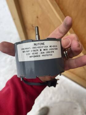 Ja2c279r Nutone Motor