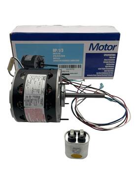 Dl1036 Nvcyuv Blower Fan Motor 1/3 Hp 1075 Rpm 3 Speed 115v Compatible With A.o. Smith