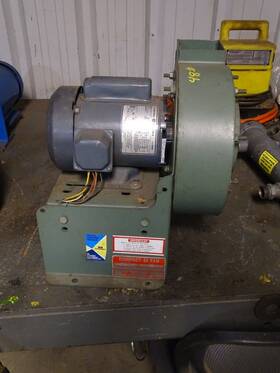 A-2328-100 Ny Blower Co. Compact Gi Fan 1/2hp 115/230v 3450 Rpm Size 83