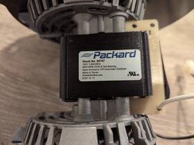 66787 Packard Furnace Draft Inducer 120v 1.3a 3000rpm