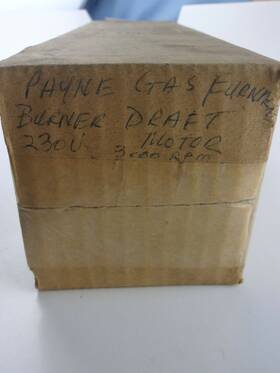10158047c124100 Payne Gas Furnace Burner Draft Motor 230v 3000rpm