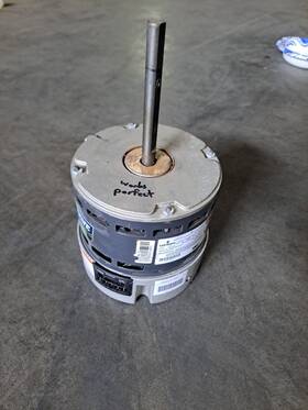 M055pwcrt-0262 Protech Emerson Ecm Blower Motor 1/2hp 115v H831012594 / X177830160001