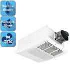 Rad80l Deltabreez Delta Breez Radiance Series Cfm Ceiling Bathroom Exhaust Fan