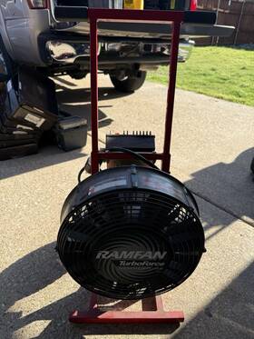 Eb9600 Ramfan Ex400 Turboforce Axial Fan Industrial Blower