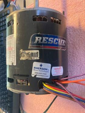 5471 Rescue Direct Drive Blower Motor 3/4-1/5 Hp 208/230v 1075rpm 4/sp Reverse