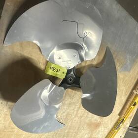 D674154p01 Revcor Replacement Fan Blade Aluminum Silver Black