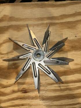 Rz195036 Reznor Venter Wheel Assembly - Genuine Oem Replacement Part