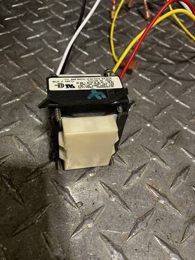 46-24124-03 Rheem Gas Furnace Transformer 24v. Uncut Wires. Same Day Shipping 46-24124-03 Rheem Gas Furnace Transformer 24v. Uncut Wires. Same Day Shipping