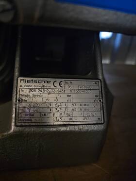 220.440v Rietschle 245-2 Skg 245-2.02 Blower 1.3kw Used