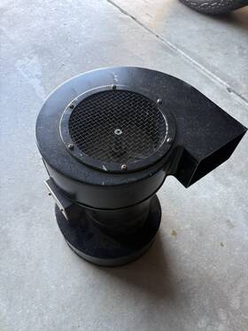 A0-033445 Rotron Centrifugal Fan 3 Phase 220v / 440v 5.2a 2.6a 3300 Rpm