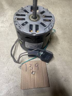 F48k33c38 Rpm A.o. Smith Oem 1/2 Hp 1075 4spd 115v 7.7a 48y Fr Ph 1 60 Hz