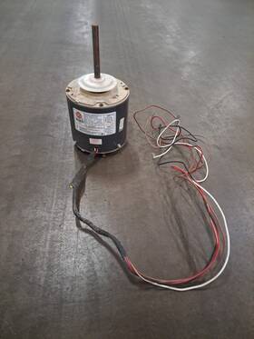 K55hxjzf-2373 Rpm Us Motors Condenser Fan Motor 1/2hp 208-230v 1075rpm 2spd Pt# 5465