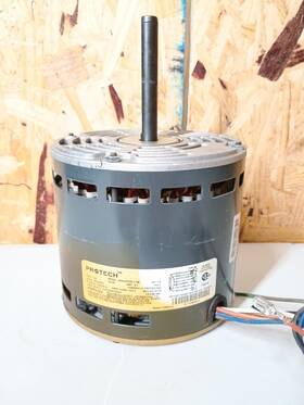 K55hxpwr-1739 Rpm Protech Furnace Blower Motor 1/3hp 115v 875rpm 4spd 51-104939-01