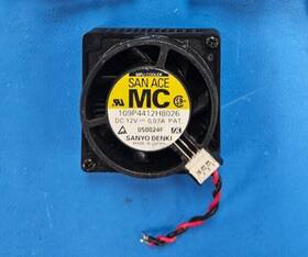 109p4412h8026 Sanyo Denki 1 Fan Dc 12v.07a Used