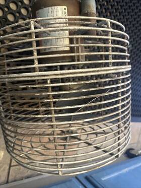 Cs110 Schafer Schaefer Deep Guard Circulation 13 Inch Fan Aluminium Greenhouse 1/10 Hp Works Good