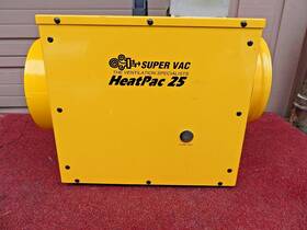 Ph8205 Super Vac Heatpac 25 Ph8250 Inline Propane Heater - 120 For Use With Confined Space Blower