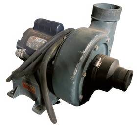 115-208 Sutton Manufacturing Pb35a Pressure Blower 1/3 Hp 3450 Rpm 115-208/230v Single Phase