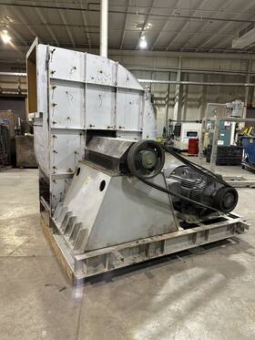 2-th-l-ob-d Teral Seiki Co. Ltd Ctf2-no7 1/2-th-l-ob-d 125hp Centrifugal Blower 28 250 Cfm 40 Inch Intake Size 7.5