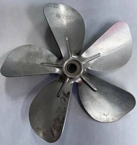 5-wing Torin 0727-5 Torin- 7 Inch Cw Fan Blade 5/16 Bore 27 Pitch- Oem# 5-wing Torin 0727-5 Torin- 7 Inch Cw Fan Blade 5/16 Bore 27 Pitch- Oem#