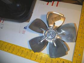 Ad9cw25ub Torir 9 Inch Diameter Hubless Fan Blade - 5 Wing 25 Deg Aluminum Cw