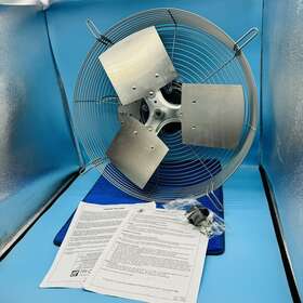 07984902 Tpi Industrial Exhaust Fan 18 Inch Ce 18-d 120v Wire Guard 1/8hp 3-speed
