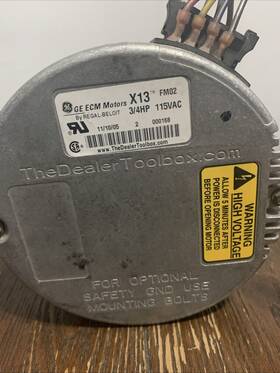 5sme39nxl010 Trane Blower Motor D672366g17 Model