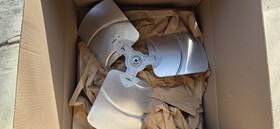 D153886p51 Trane Condenser Fan Blade 3 27.6 Inch 18.7-19 Degree .50 Shaft